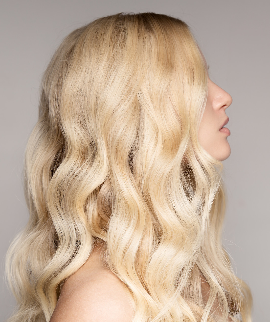 Blonde Wavy Hair