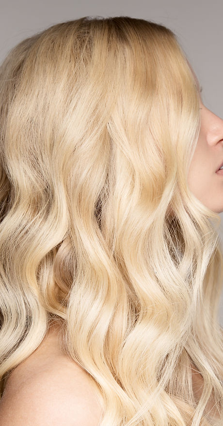 Blonde Wavy Hair