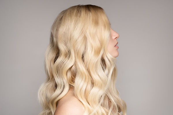 Blonde Wavy Hair