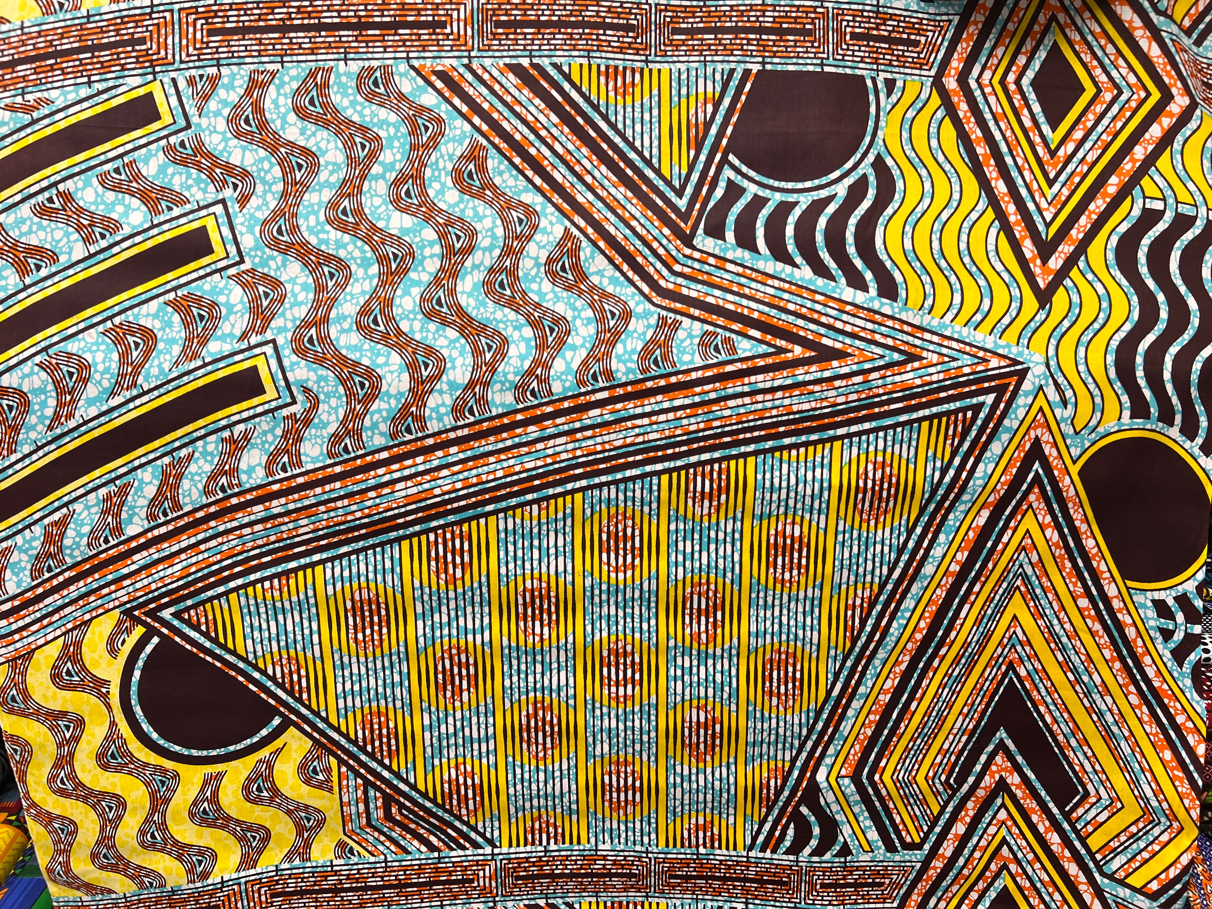 African Print Fabric - X021
