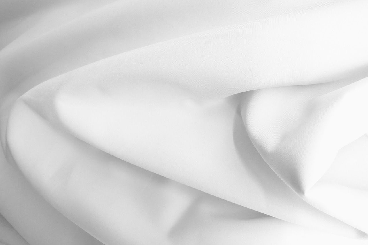 Poly Poplin "110" - White