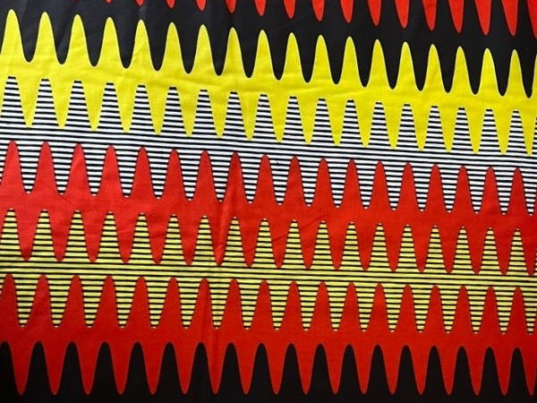 Bold and Beautiful African Printed Wax Cotton Fabric for Designers