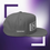 Miniatura: Original grey Born Maven snapback hat – high profile, structured cap by Left Right Brand