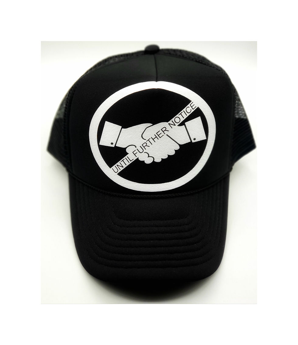 Thumbnail: No Handshakes Until Further Notice Trucker Hat