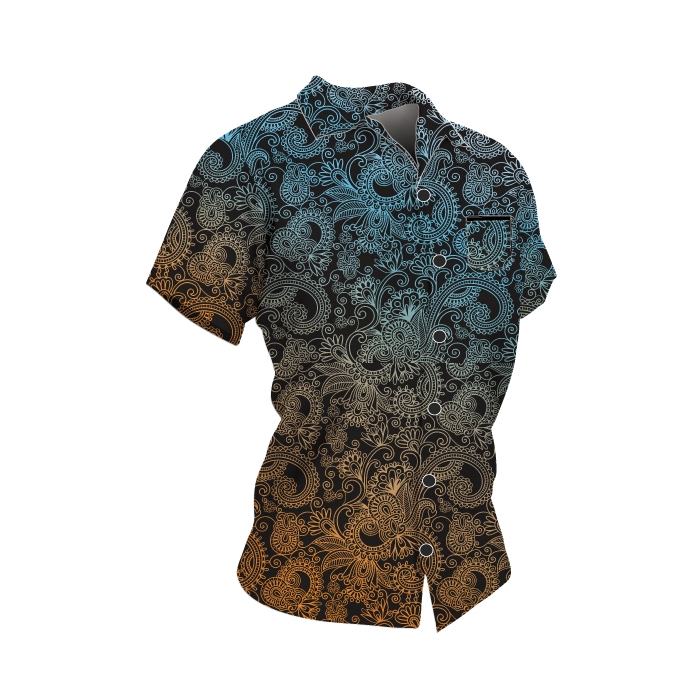 Antique Floral Women's Hawaiian Shirt