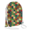 Thumbnail: Checkered Trees Drawstring Bag