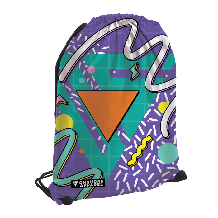 OS Retro Drawstring Bag