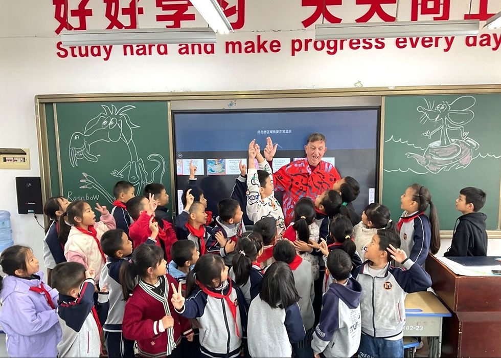 Characters like "Mouse in a Teapot" and the creation of a mythical creature were featured in the classes