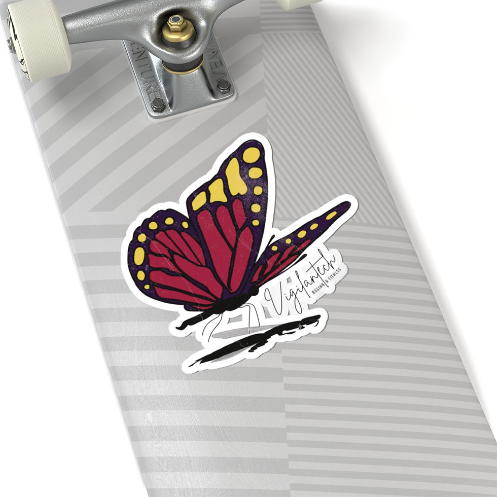 Thumbnail: Float Like a Butterfly, Sting Like a Bee - Vigilantech Boxing Sticker