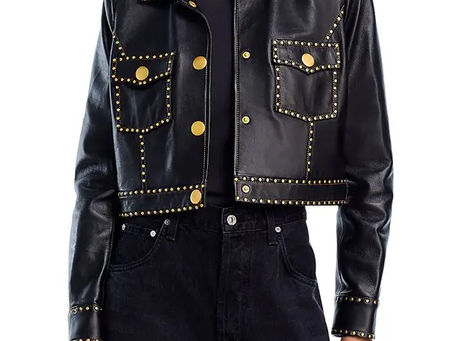 Studded Leather Jacket: An Icon of Timeless Rebellion