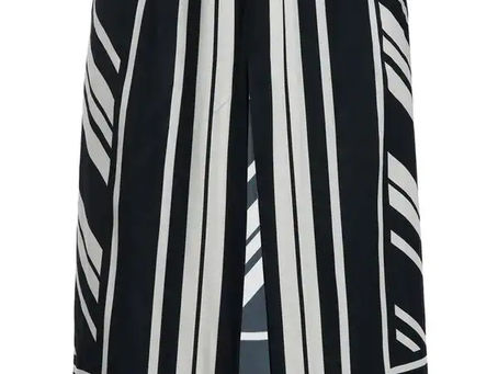 Black and white striped skirt styling guide for everyday elegance
