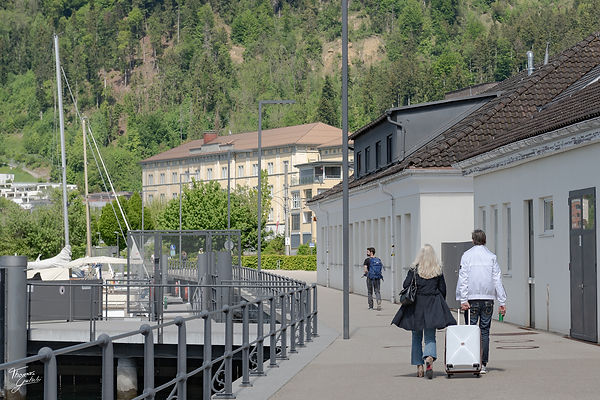 life after Corona crisis back to life may 2021 bregenz Austria lake of Constance