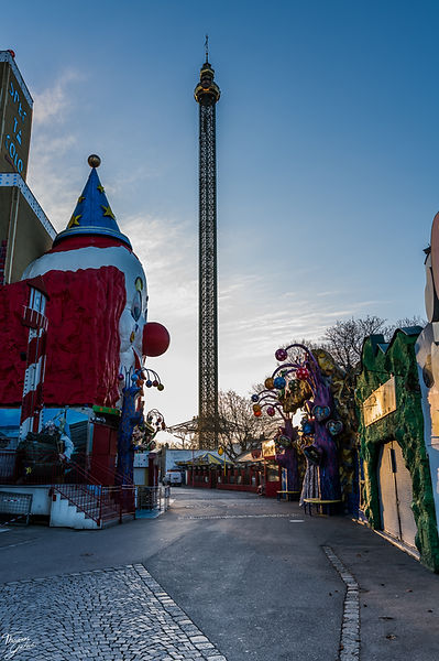 Europes tallest merry go round