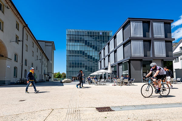 life after Corona crisis back to life may 2021 bregenz Austria lake of Constance