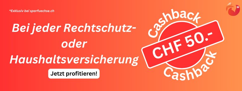 Cashback CHF 50
