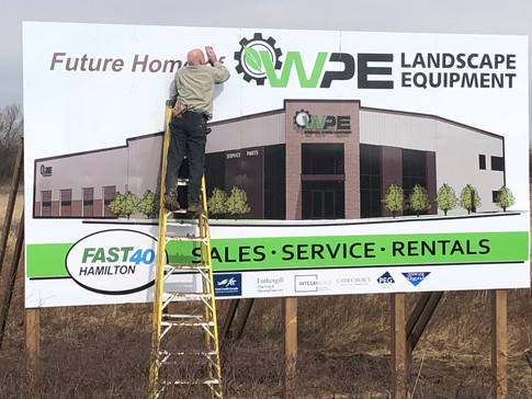 10' x 20' Ground Sign