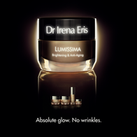 Key visual for the new cosmetics line "Lumissima"