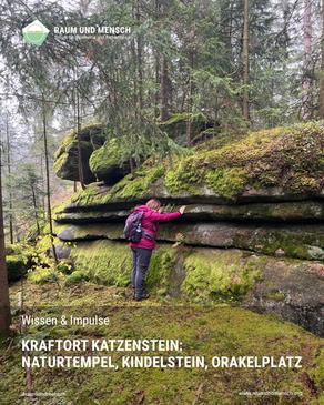 Kraftort Katzenstein: Naturheiligtum, Orakelplatz, Kindel- und Gebärstein