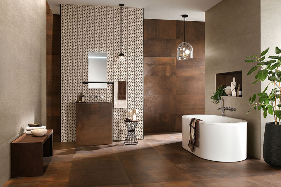 Italienische Fliesen für das Badezimmer