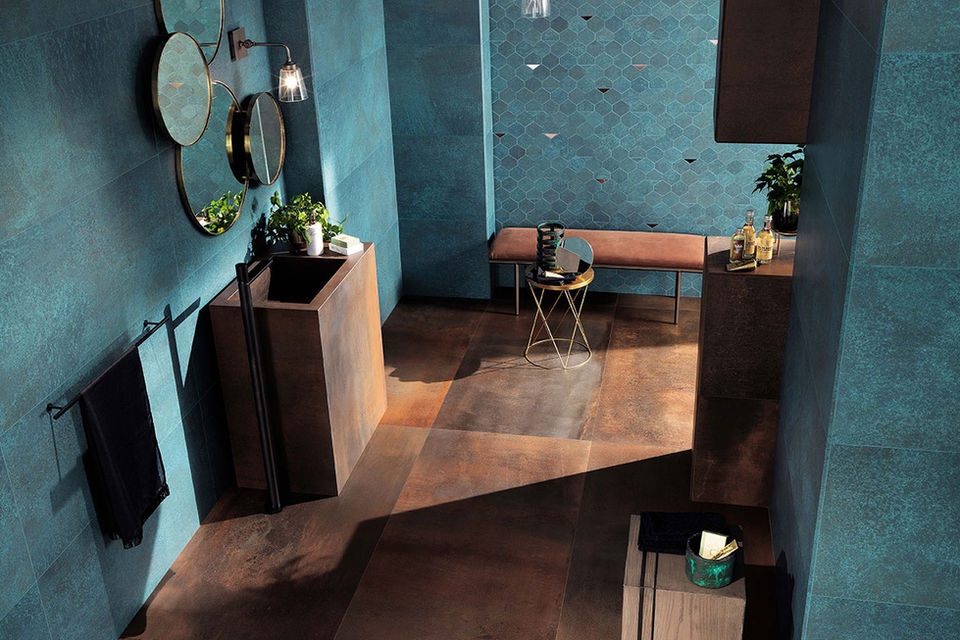 Italienische Fliesen für das Badezimmer