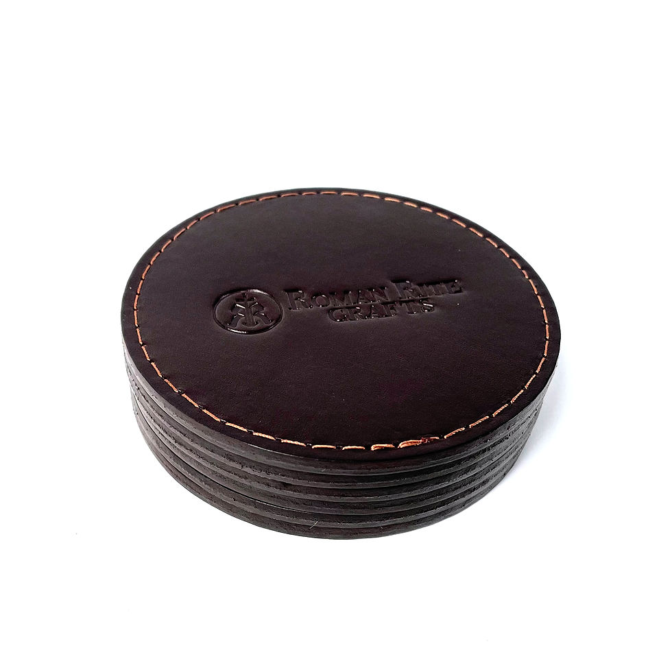 BELLOC | leather coasters
