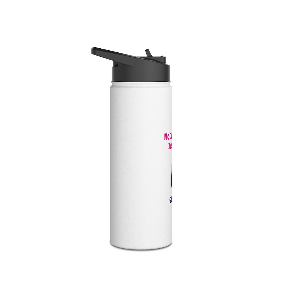 Thumbnail: 988 No Judgment Just Help Logo Stainless Steel Insulated Travel Bottle