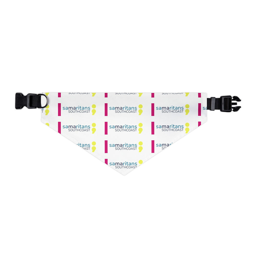 Thumbnail: Samaritans Southcoast Mental Health Support Pet Bandana Collar