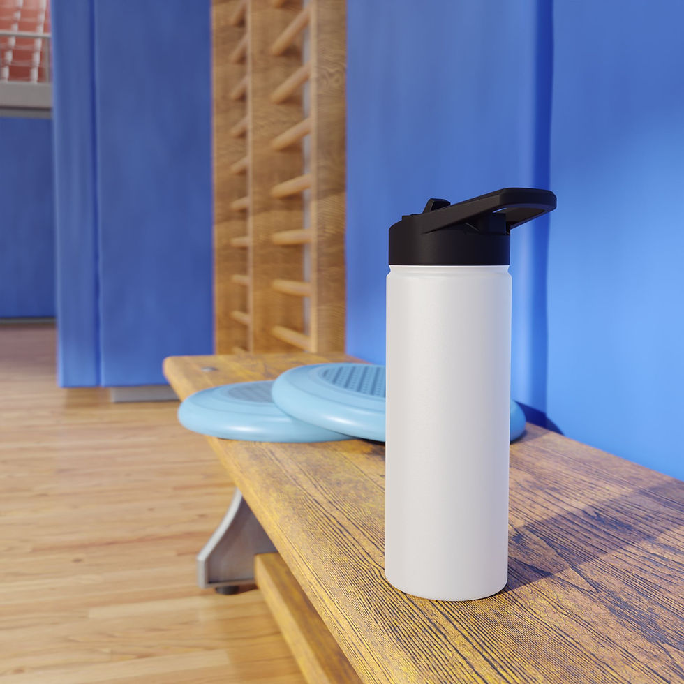 Thumbnail: 988 No Judgment Just Help Logo Stainless Steel Insulated Travel Bottle