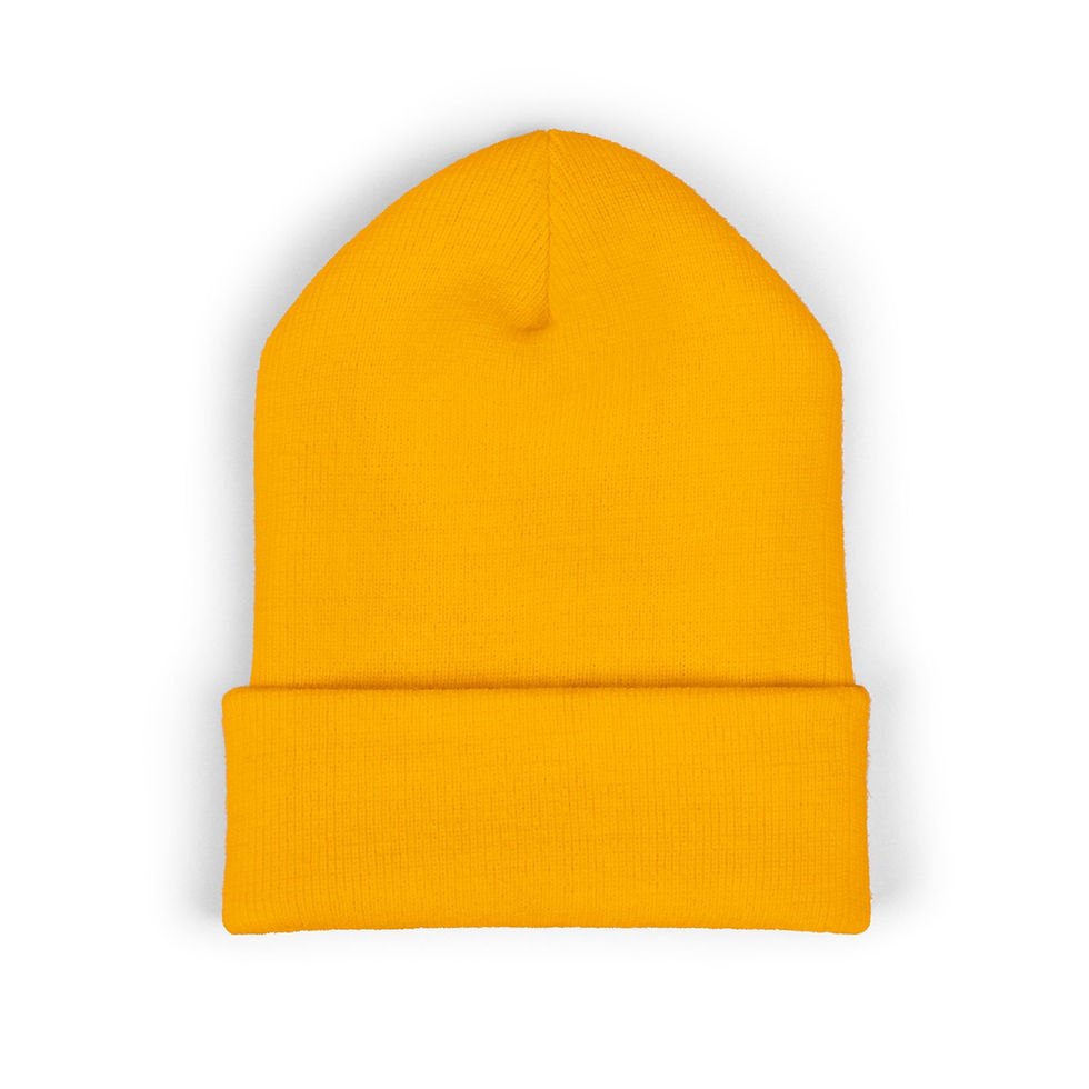 Thumbnail: 988 Suicide & Crisis Lifeline Embroidered Cuffed Beanie — Awareness Knit Hat