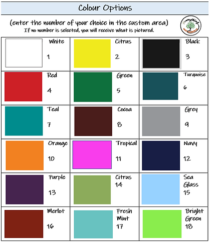 permanent vinyl colour options.