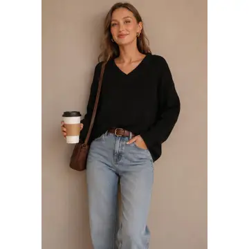 Thumbnail: Everyday Vibe V-Neck Sweater| Timing
