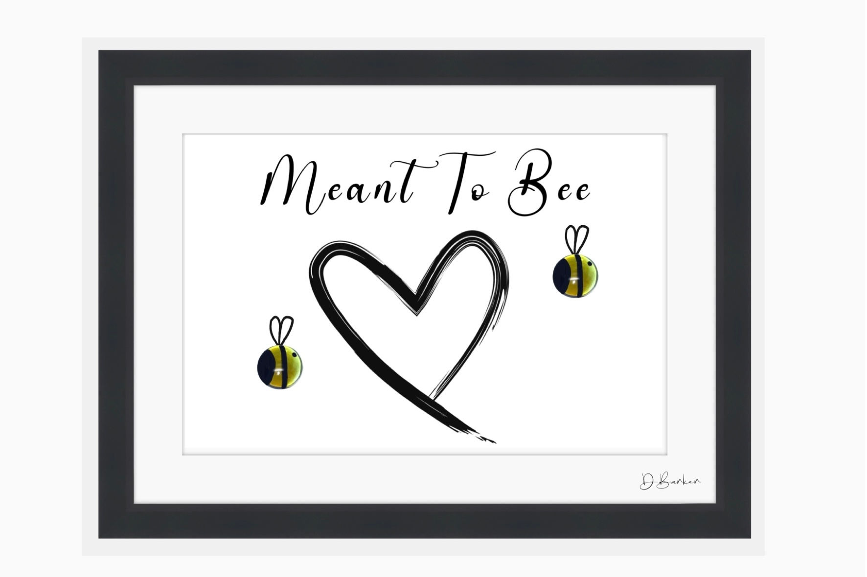 Meant to Bee - Glass Art.