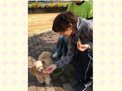 お散歩体験　おやつ