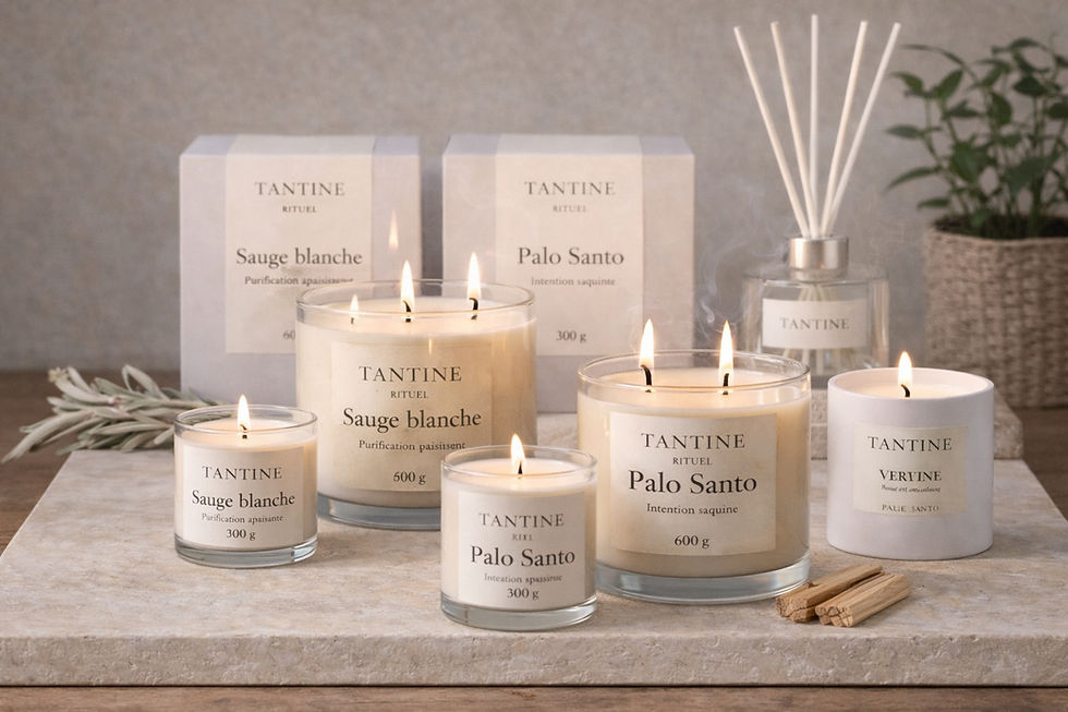 Miniature : Bougie Rituel - Palo Santo 600G