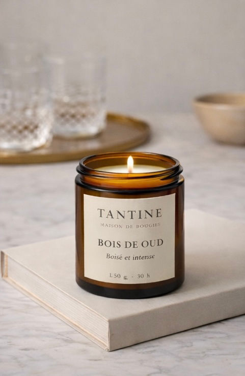 Miniature : Bougie Apothicaire - Bois de Oud