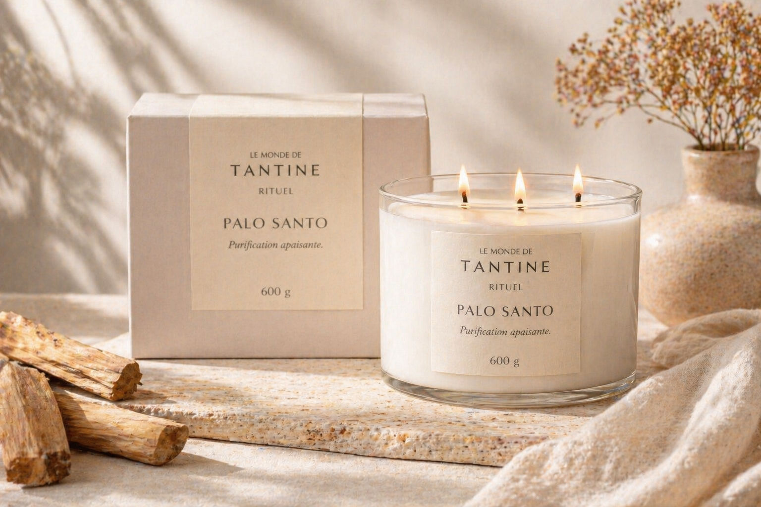 Bougie Rituel - Palo Santo 600G