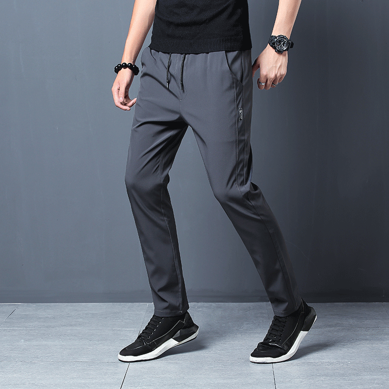 Thumbnail: 2025 Nova Moda Masculina Coreana Casual Verão Fino Secagem Rápida