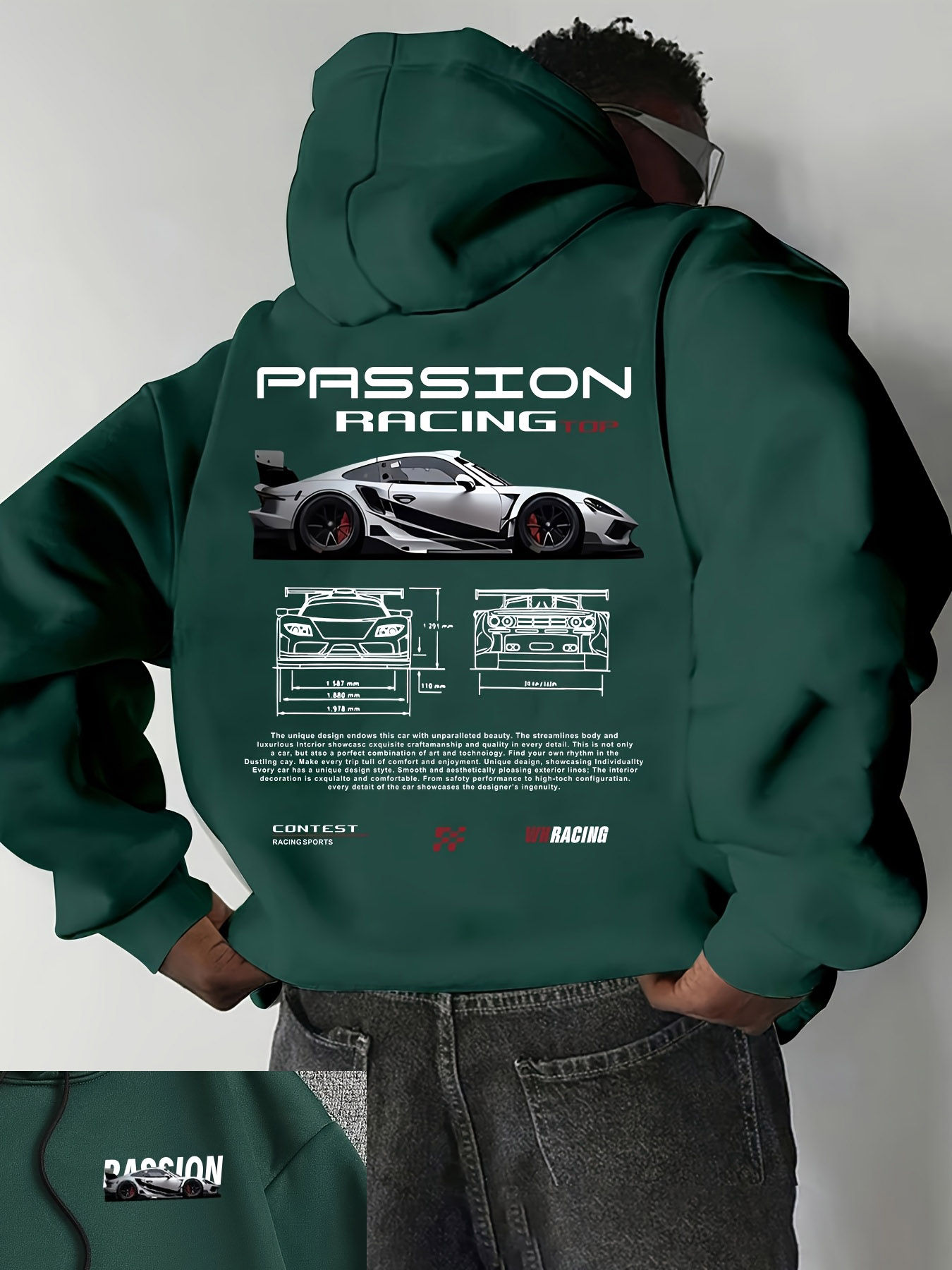 Moletom American Racing • Motorsport Collection
