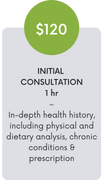 Initial Consultation - $120