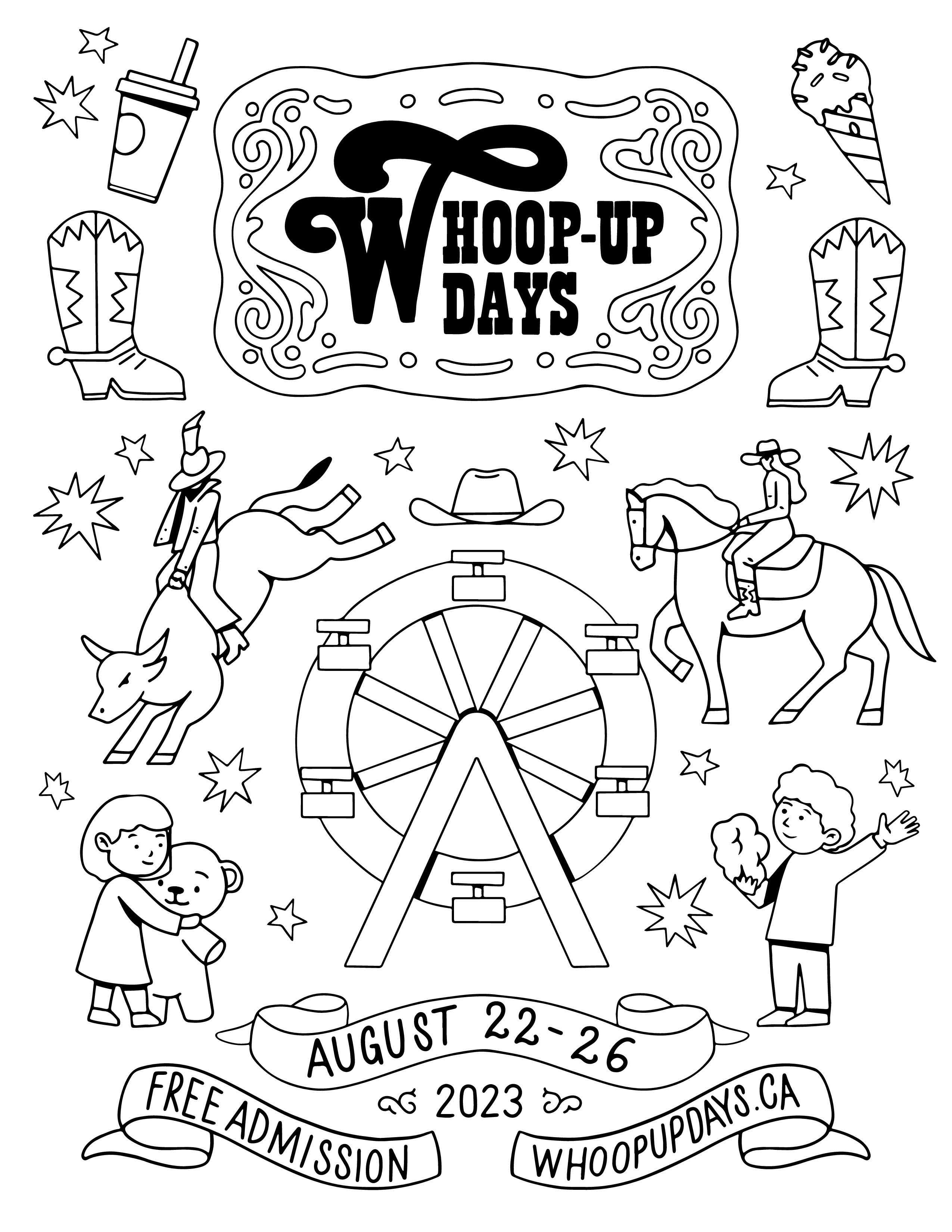 Schedule of Events and Activities WhoopUp Days