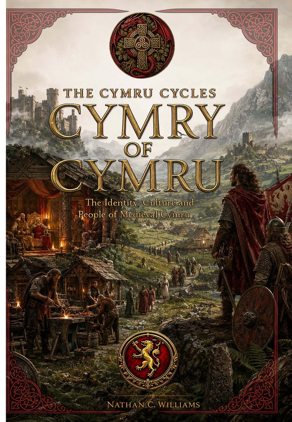 Clawr llyfr hanes Cymru, Cymry of Cymru.