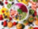 Arranged Food and Objects