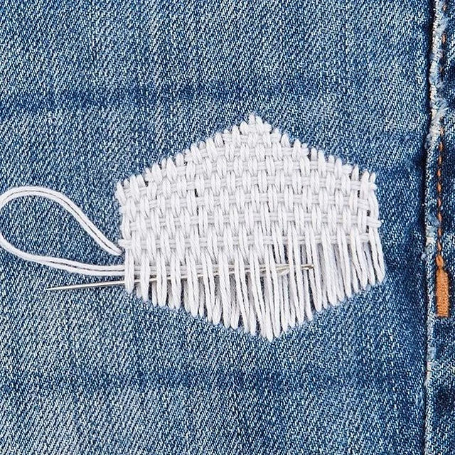 Denim Jeans repair service process