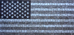 US Flag Mosaic