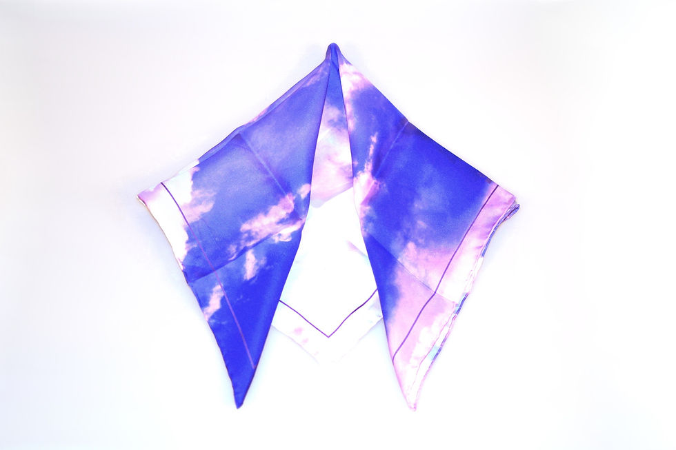 Thumbnail: Purple Rain (Pocket Square)