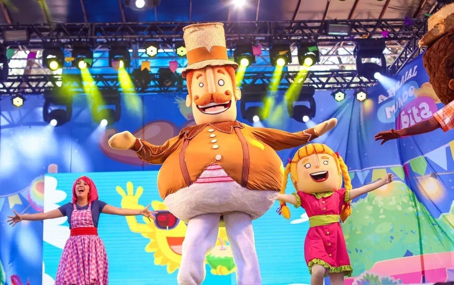 Show do Bita Especial de São João será atração gratuita para crianças em Natal