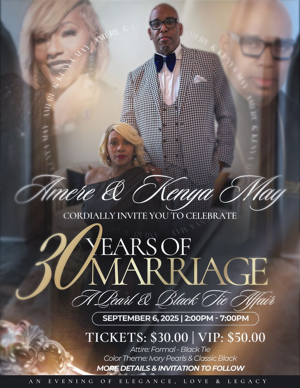 A Pearl & Black Tie Affair