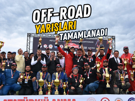 Offroad Şampiyonası'nda 1. ayak Vezirköprü Yarışı Tamamlandı