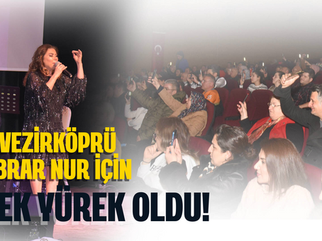 Vezirköprü Ebrar Nur İçin Tek Yürek Oldu!