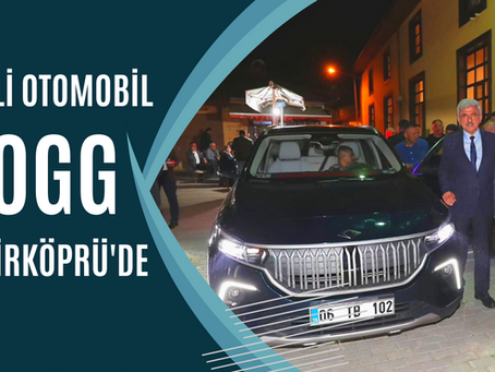 Yerli Otomobil TOGG Vezirköprü'de